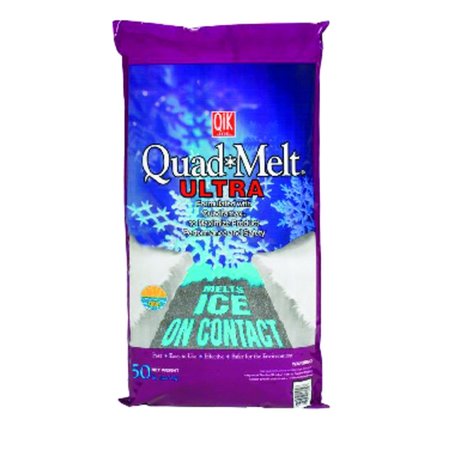 Quad Melt Qik Joe  Ultra Blended Granule Ice Melt 50 lb 16050